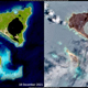 El impacto de la erupción en Tonga se puede ver en la isla de Nomuka cuando se comparan antes y después de las imágenes de satélite